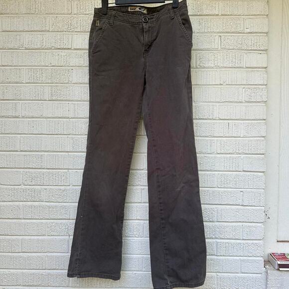 Bongo Vintage Y2K Lowrise Grey Washed Pants - Picture 1 of 4